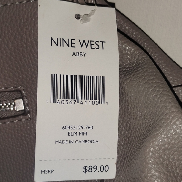 Nine West Taupe Bag - Picture 2 of 13